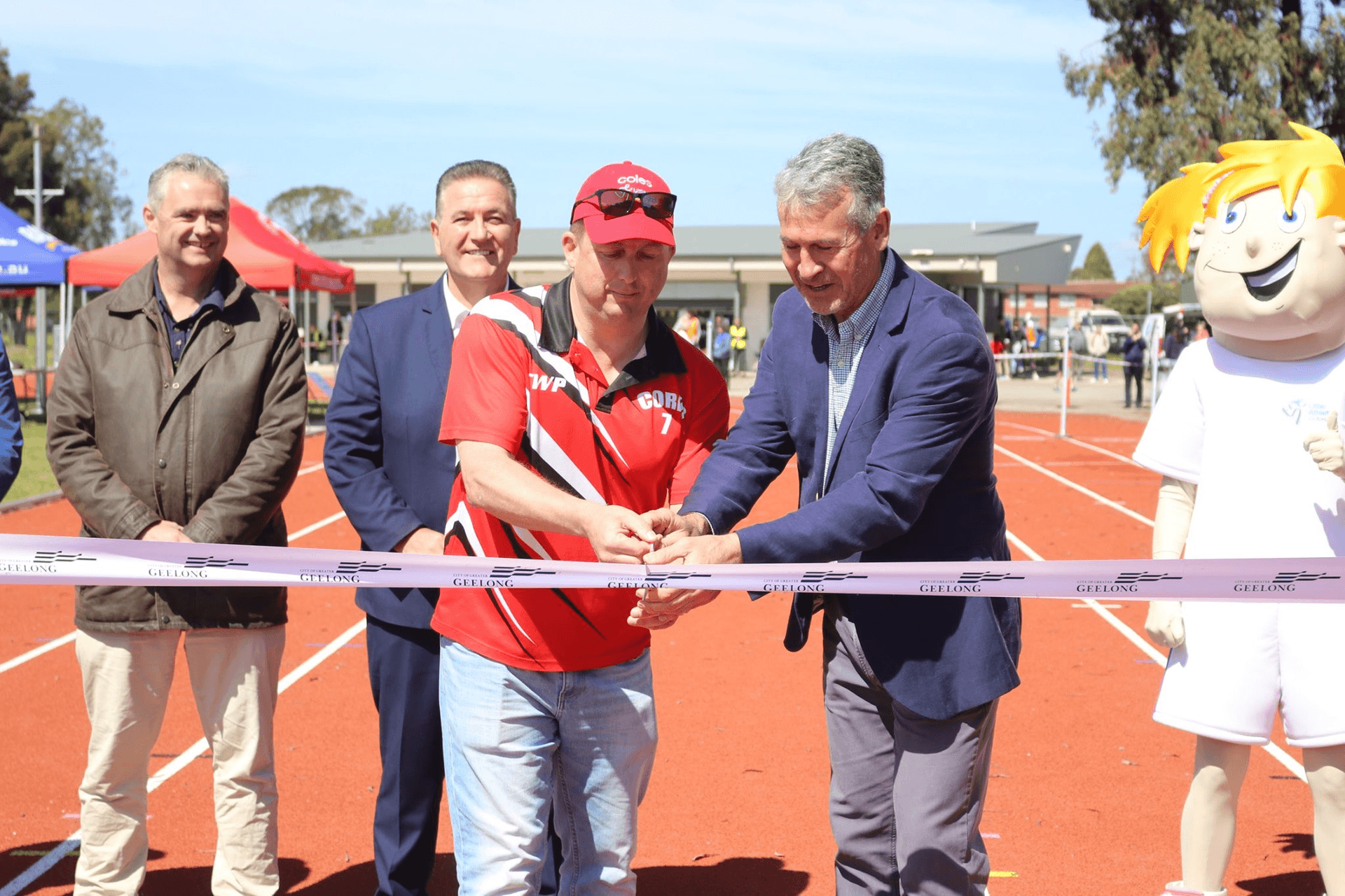 New Track Grand Opening