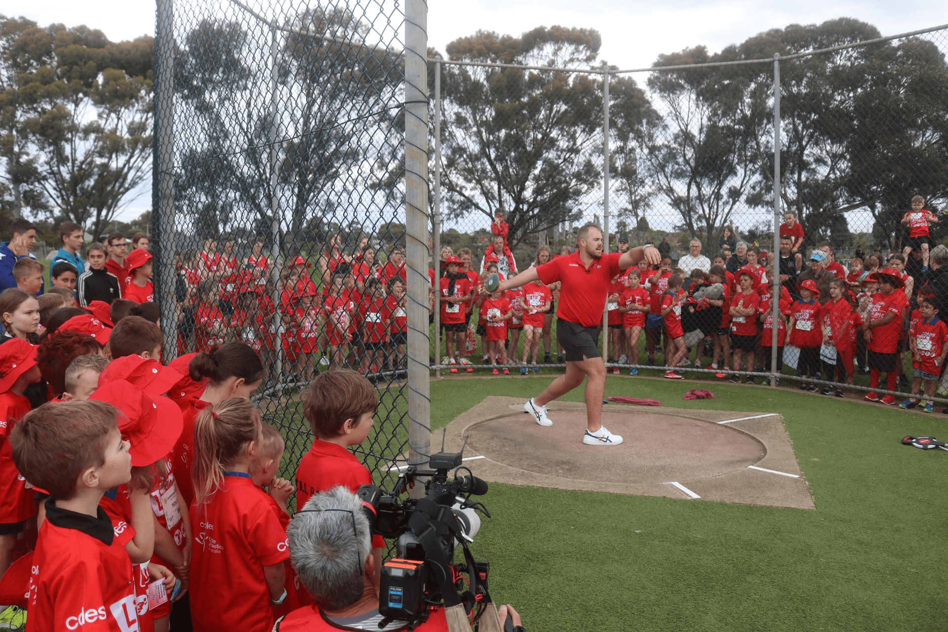 Olympian Matt Denny Visited