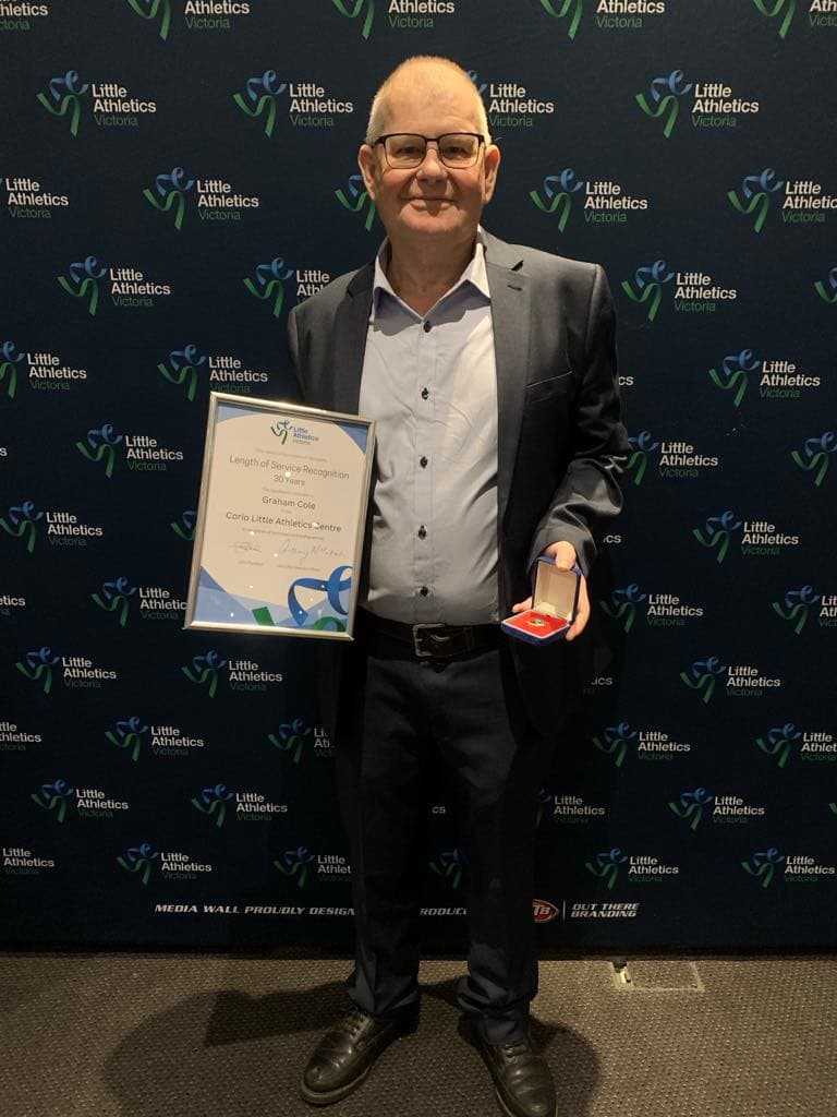 Graham Cole 30yr LAV Award