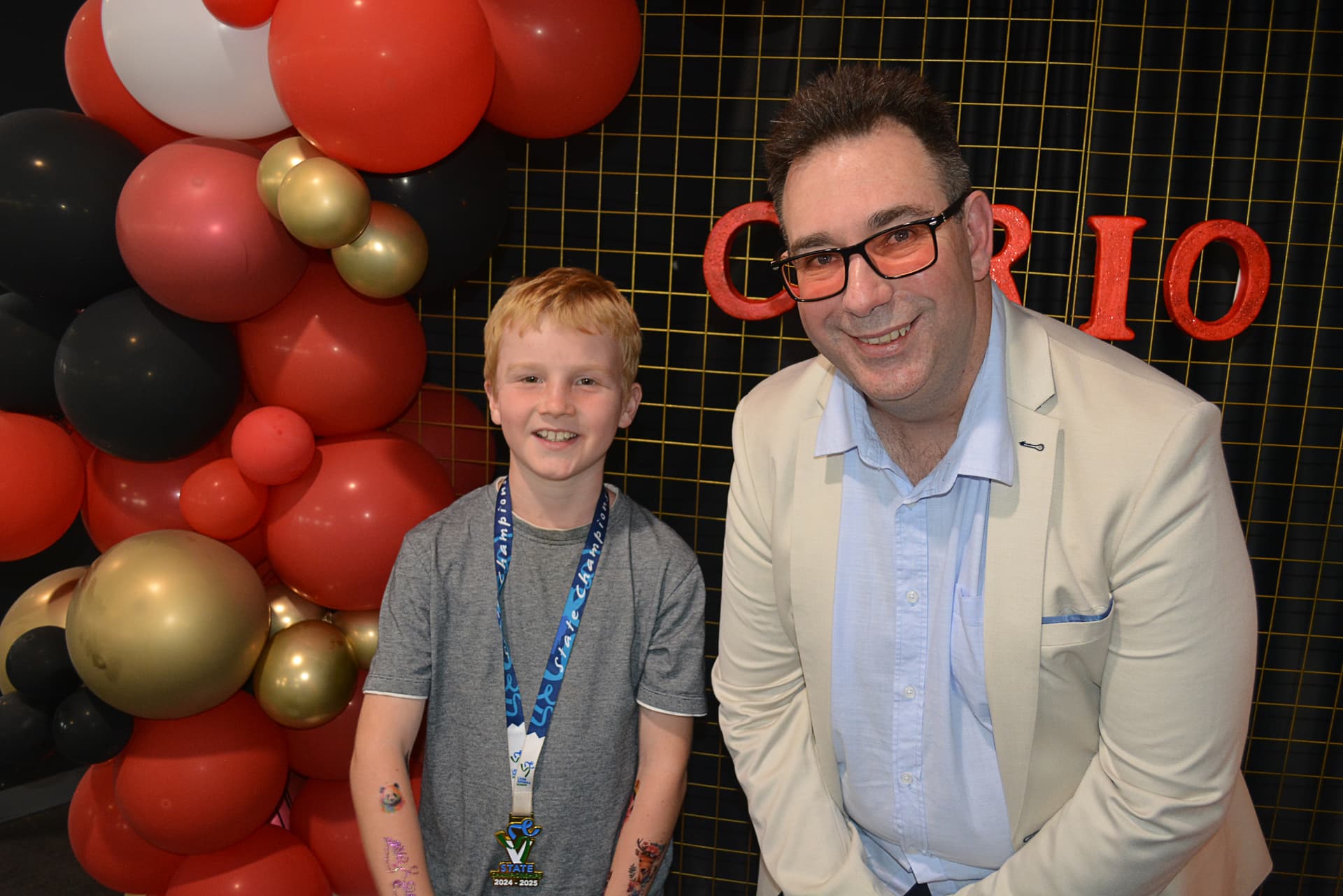 Spencer Meets Matt – Spencer Broke Matt's 41yr Race Walk Record